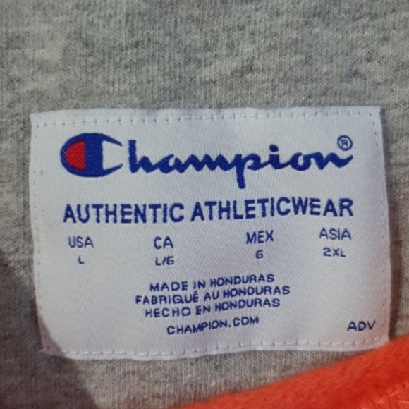 Oversized Champion Men's Graphic Fleece Sweatshirt - Picture 4 of 6